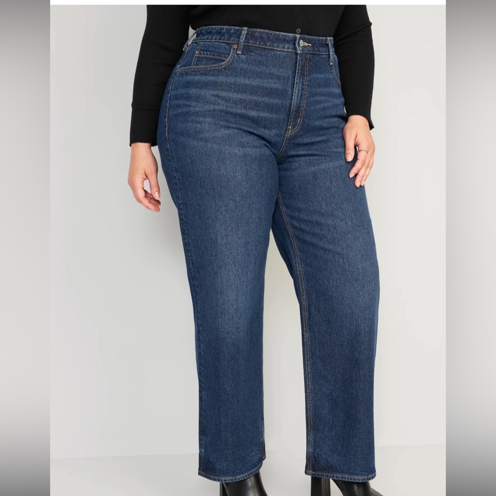 Old Navy Extra High Rise Wide Leg jeans size 24